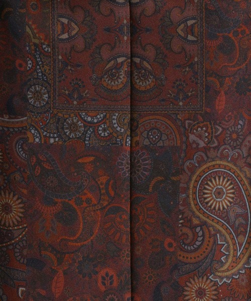 ANPAS（アンパス）の「Georgette Total Pattern Print Crease Wide Thickness Pants/ジョーゼット 総柄プリント センタープリーツ ワイドとろみパンツ  カラーパンツ セットアップ対応（その他パンツ・メンズ・ブラック系その他/グレー系その他/ブラウン系その他/ブルー系その他/ブラック系その他2/ブラウン系その他2/ブラック系その他5/ブラック系その他4/ブラック系その他3/ブラウン系その他3/ブラウン系その他4/ブラック系その他6/ブラック系2/ブラック系/ブラック系1・M/L）」の16枚目の写真