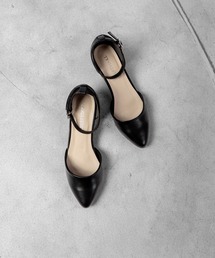 LibertyDoll（リバティードール）の「LibertyDoll ポインテッドトゥセパレートストラップチャンキーヒールサンダル（サンダル）」