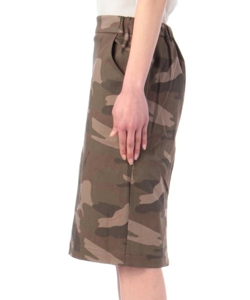 HusHusH（ハッシュアッシュ）の「柄ストレッチタイトスカート（スカート・レディース・ブルー/ブラック/グリーン・03/02）」の4枚目の写真