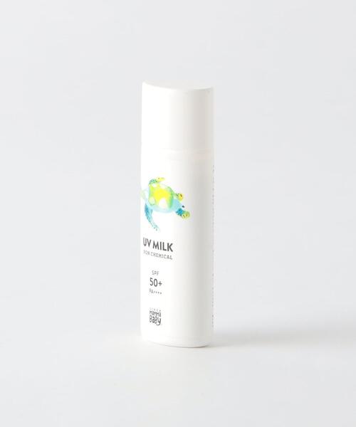 ママベビー ノンケミカルUVミルク SPF50 PA 植物由来100 紫外線吸収剤フリー 敏感肌 石鹸で落とせる 50mL ビューティー