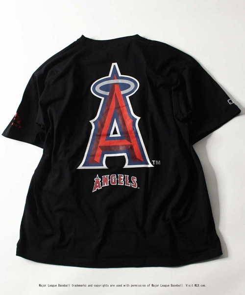 AVIREX(アヴィレックス)の「MLB×AVIREXエンジェルス Tシャツ/ANGELS T-SHIRT(Tシャツ/カットソー・レディース・ライトグレー/ブラック/ネイビー・MEDIUM/LARGE/X-LARGE)」の18枚目の写真