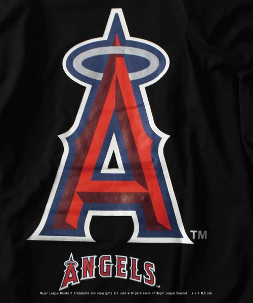 AVIREX(アヴィレックス)の「MLB×AVIREXエンジェルス Tシャツ/ANGELS T-SHIRT(Tシャツ/カットソー・レディース・ライトグレー/ブラック/ネイビー・MEDIUM/LARGE/X-LARGE)」の16枚目の写真