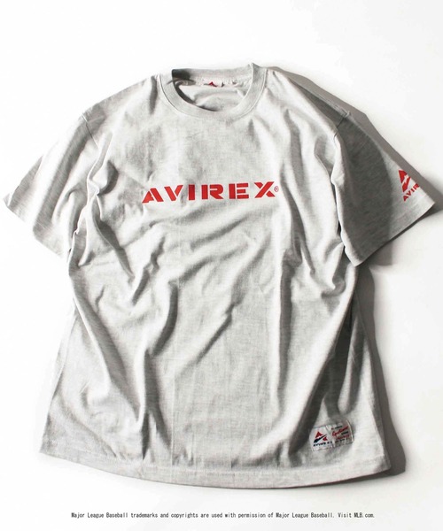 AVIREX(アヴィレックス)の「MLB×AVIREXエンジェルス Tシャツ/ANGELS T-SHIRT(Tシャツ/カットソー・レディース・ライトグレー/ブラック/ネイビー・MEDIUM/LARGE/X-LARGE)」の12枚目の写真
