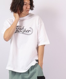 FLASH PACKER コットン・オーバーサイズTシャツ