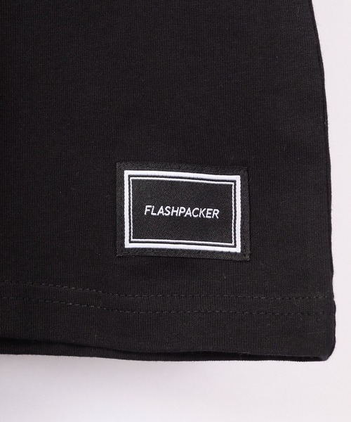 FLASH PACKER（フラッシュパッカー）の「FLASH PACKER コットン・オーバーサイズTシャツ（Tシャツ/カットソー・メンズ・カーキ/ブラック/ホワイト・XL/L/M）」の16枚目の写真