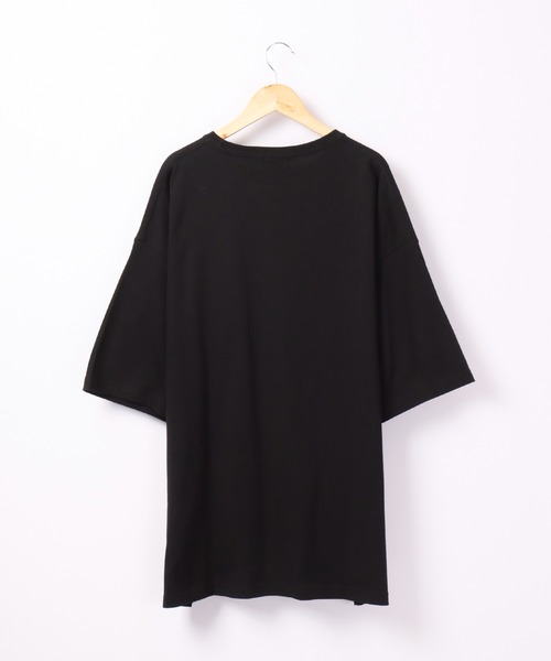 FLASH PACKER（フラッシュパッカー）の「FLASH PACKER コットン・オーバーサイズTシャツ（Tシャツ/カットソー・メンズ・カーキ/ブラック/ホワイト・XL/L/M）」の14枚目の写真