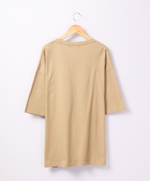 FLASH PACKER（フラッシュパッカー）の「FLASH PACKER コットン・オーバーサイズTシャツ（Tシャツ/カットソー・メンズ・カーキ/ブラック/ホワイト・XL/L/M）」の22枚目の写真