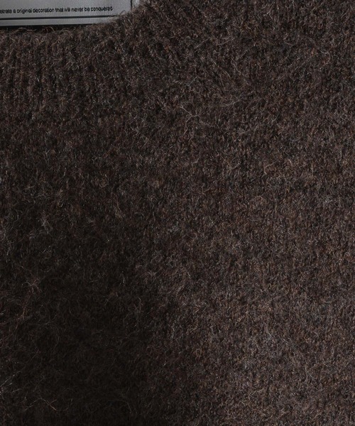 ADAMASTE（アダマスト）の「ソフトタッチオーバーサイズクルーネックニット/グラデーションニット（ニット/セーター・メンズ・パープル/ブラウン/ホワイト/ブラック/グリーン系その他/イエロー系その他・SMALL/MEDIUM）」の13枚目の写真