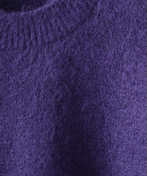 ADAMASTE（アダマスト）の「ソフトタッチオーバーサイズクルーネックニット/グラデーションニット（ニット/セーター・メンズ・パープル/ブラウン/ホワイト/ブラック/グリーン系その他/イエロー系その他・SMALL/MEDIUM）」の16枚目の写真
