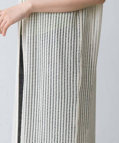 pleats please ベスト PLEATS PLEASE メッシュロングベスト