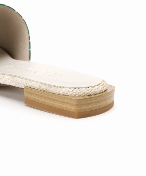 LE TALON(ルタロン)の「LE TALON×kiki スライダーサンダル(サンダル・レディース・グリーン/オレンジ・SMALL/MEDIUM/LARGE/X-LARGE)」の10枚目の写真