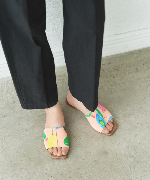 LE TALON(ルタロン)の「LE TALON×kiki スライダーサンダル(サンダル・レディース・グリーン/オレンジ・SMALL/MEDIUM/LARGE/X-LARGE)」の22枚目の写真