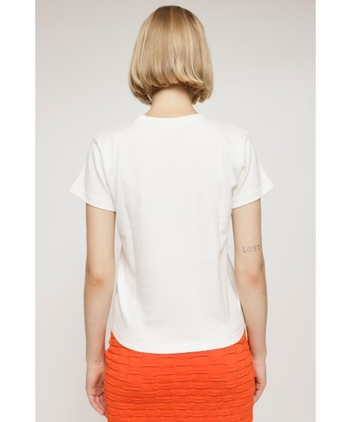 SLY(スライ)の「COMPACT SLY LOGO T/SH コンパクト スライ ロゴ Tシャツ(Tシャツ/カットソー・レディース・レッド/オフホワイト/ブラック系その他2/グリーン系その他2・FREE)」の9枚目の写真