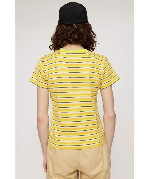 SLY(スライ)の「COMPACT SLY LOGO T/SH コンパクト スライ ロゴ Tシャツ(Tシャツ/カットソー・レディース・レッド/オフホワイト/ブラック系その他2/グリーン系その他2・FREE)」の21枚目の写真