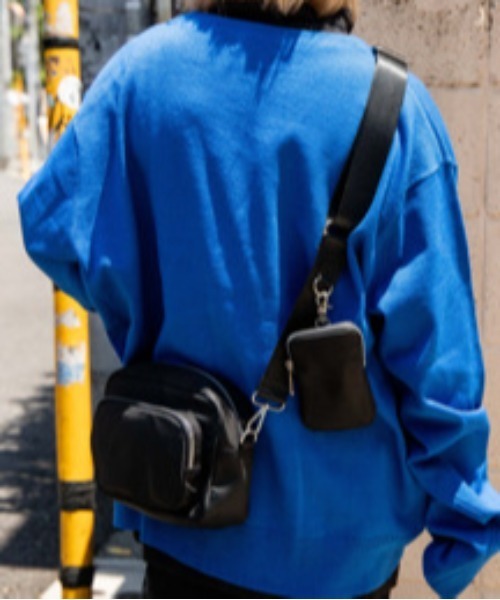 WEGO（ウィゴー）の「WEGO/ポーチ付キショルダーバッグ（ショルダーバッグ・レディース・ブラック系その他/ブラック・FREE）」の18枚目の写真