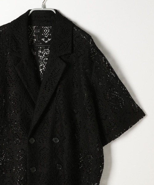 Heather（ヘザー）の「レーステーラードジャケット(半袖) 122780