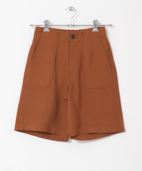 URBAN RESEARCH（アーバンリサーチ）の「ハイウエストハーフパンツ（その他パンツ・レディース・ブラック/オレンジ系その他・38/36）」の18枚目の写真