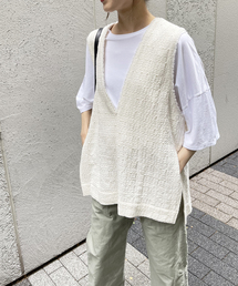 Spick & Span | Italian fabric ツイードベスト(シャツ/ブラウス)