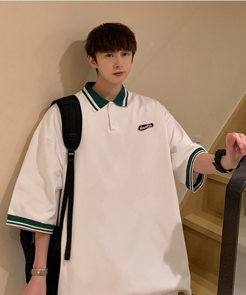 MGV（エムジーヴィー）の「”MORTIN"ワンポイントポロシャツ（ポロシャツ・メンズ・ホワイト/グレー・LARGE/X-LARGE/MEDIUM）」の21枚目の写真