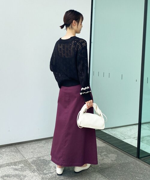 OPAQUE.CLIP（オペークドットクリップ）の「◆ツイストハンドルショルダーバッグ（ショルダーバッグ・レディース・ライトブルー/オフホワイト/イエロー・00）」の8枚目の写真