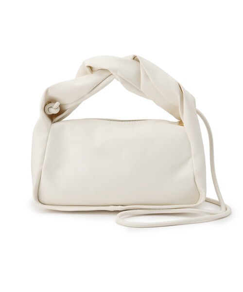 OPAQUE.CLIP（オペークドットクリップ）の「◆ツイストハンドルショルダーバッグ（ショルダーバッグ・レディース・ライトブルー/オフホワイト/イエロー・00）」の22枚目の写真