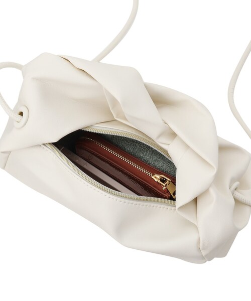 OPAQUE.CLIP（オペークドットクリップ）の「◆ツイストハンドルショルダーバッグ（ショルダーバッグ・レディース・ライトブルー/オフホワイト/イエロー・00）」の11枚目の写真