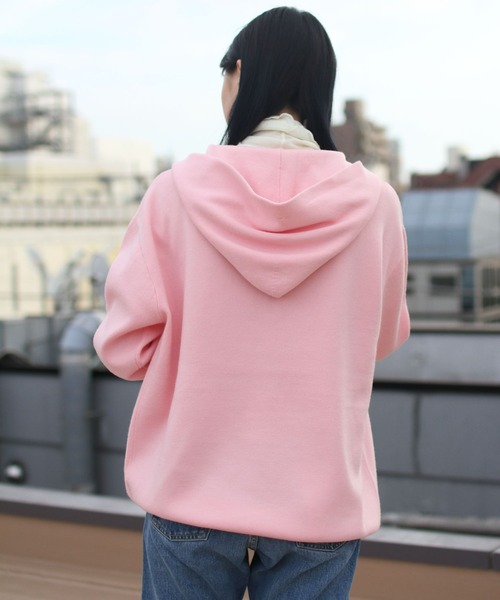 MEYAME（メヤメ）の「MEYAME/メヤメ ハーフジップニットフーディー