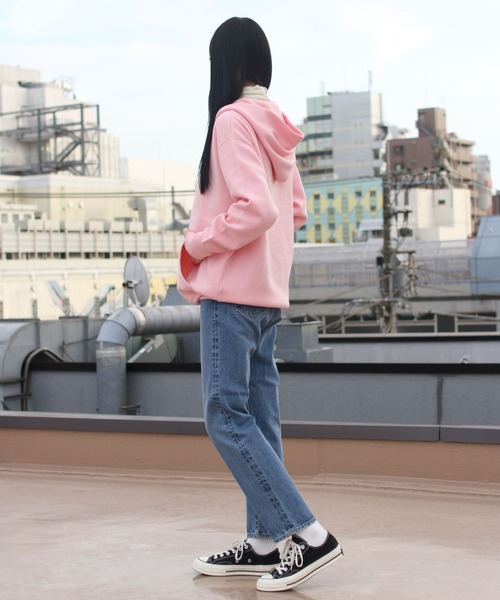 MEYAME（メヤメ）の「MEYAME/メヤメ ハーフジップニットフーディー