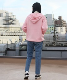 MEYAME（メヤメ）の「MEYAME/メヤメ ハーフジップニットフーディー