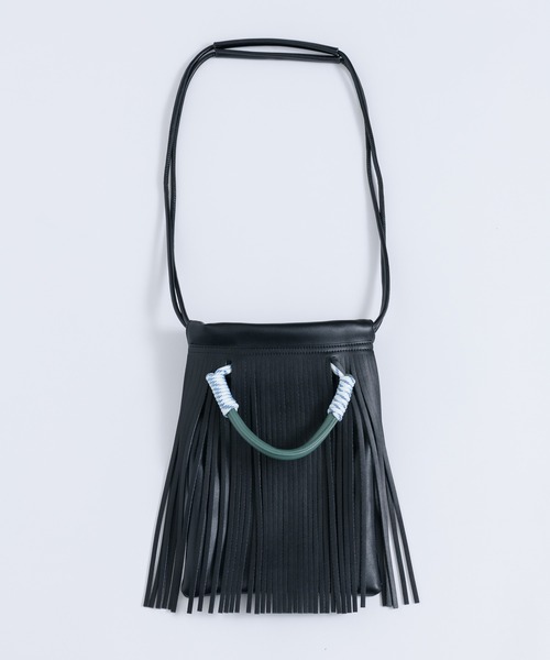 LA BELLE ETUDE（ラベルエチュード）の「【LE VERNIS】フリンジショルダー（ショルダーバッグ・レディース・パープル/ブラック・FREE）」の6枚目の写真