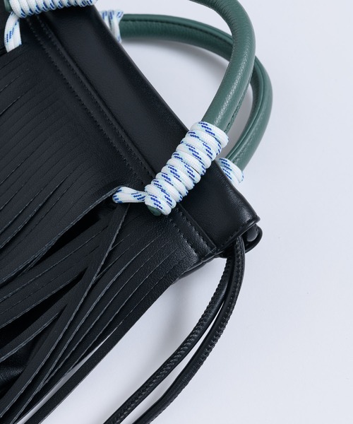 LA BELLE ETUDE（ラベルエチュード）の「【LE VERNIS】フリンジショルダー（ショルダーバッグ・レディース・パープル/ブラック・FREE）」の9枚目の写真