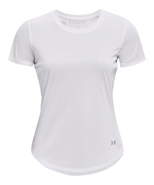 UNDER ARMOUR(アンダーアーマー)の「UAスピードストライド2.0 Tシャツ(ランニング/レディース)(Tシャツ/カットソー・レディース・ホワイト/ブラック・S/M/L/XL)」の17枚目の写真
