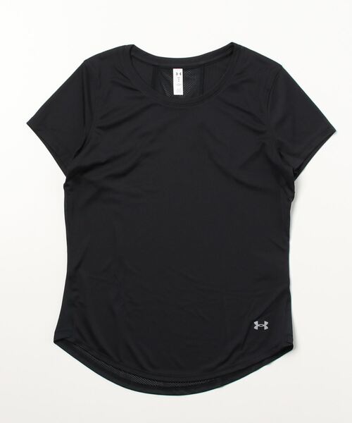 UNDER ARMOUR(アンダーアーマー)の「UAスピードストライド2.0 Tシャツ(ランニング/レディース)(Tシャツ/カットソー・レディース・ホワイト/ブラック・S/M/L/XL)」の3枚目の写真