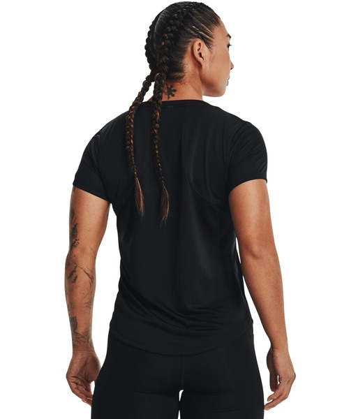 UNDER ARMOUR(アンダーアーマー)の「UAスピードストライド2.0 Tシャツ(ランニング/レディース)(Tシャツ/カットソー・レディース・ホワイト/ブラック・S/M/L/XL)」の7枚目の写真