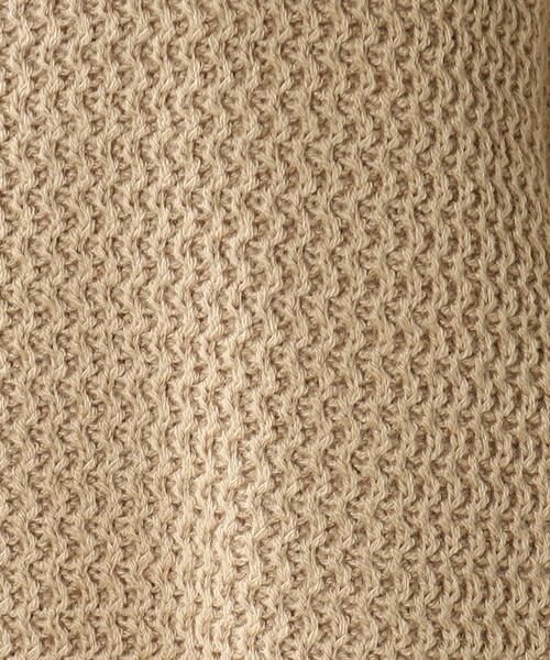 DRESKIP(ドレスキップ)の「◆メッシュ編地ニットベスト(ベスト・レディース・ブラック/ベージュ/ブルー/パープル系4・02/03)」の15枚目の写真