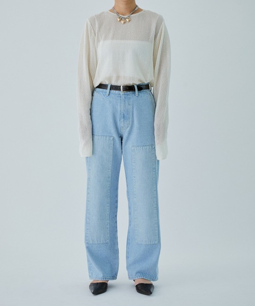 M TO R（ムウトアール）の「［TOPS］VTG CROCHET CUTSEW（Tシャツ/カットソー・レディース・ブラック/キナリ・FREE）」の18枚目の写真