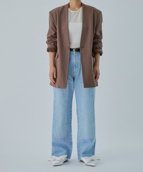 M TO R（ムウトアール）の「［TOPS］VTG CROCHET CUTSEW（Tシャツ/カットソー・レディース・ブラック/キナリ・FREE）」の10枚目の写真