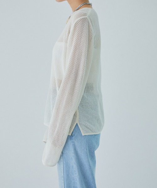 M TO R（ムウトアール）の「［TOPS］VTG CROCHET CUTSEW（Tシャツ/カットソー・レディース・ブラック/キナリ・FREE）」の20枚目の写真
