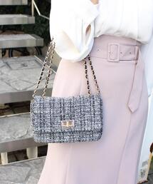 INGNI | ツイードショルダーBAG(ハンドバッグ)