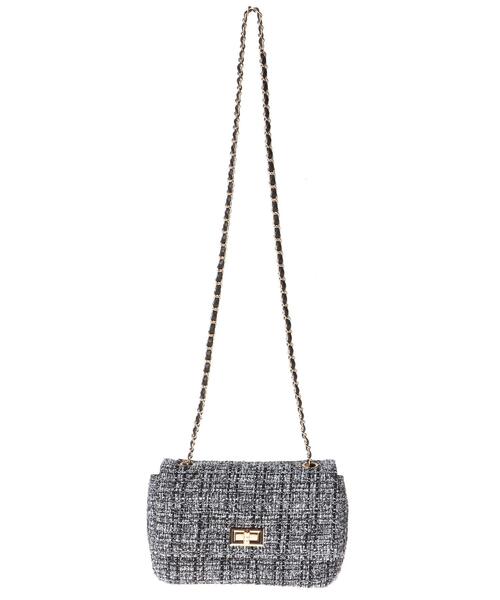INGNI（イング）の「ツイードショルダーBAG（ハンドバッグ・レディース・その他1・ONE SIZE）」の2枚目の写真