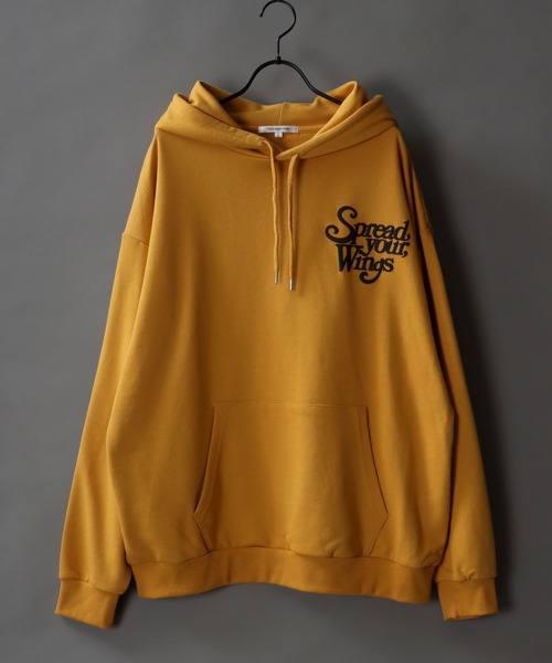 SITRY(シトリー)の「oversize foam print sweat hoodie/オーバーサイズ 発泡プリント スウェット フーディー/パーカー(パーカー・メンズ・グリーン/マスタード/ブラック/オフホワイト・L/M)」の14枚目の写真