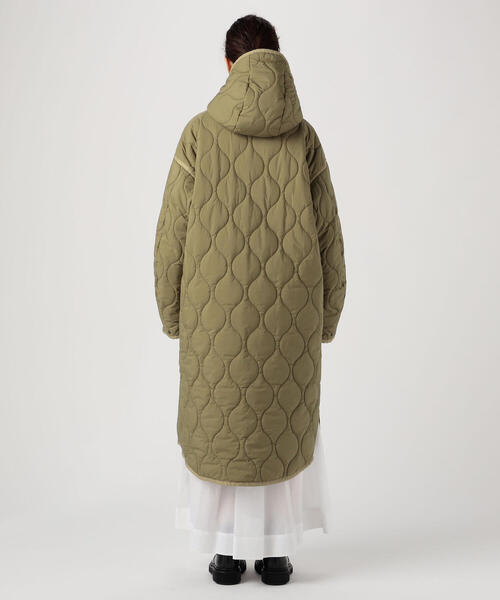 TOMORROWLAND （トゥモローランド）の「【別注】WILD THINGS×TOMORROWLAND キルティングコート（その他アウター・レディース・カーキ/ブラック・FREE）」の9枚目の写真