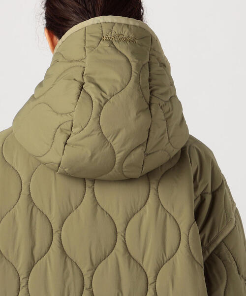 TOMORROWLAND （トゥモローランド）の「【別注】WILD THINGS×TOMORROWLAND キルティングコート（その他アウター・レディース・カーキ/ブラック・FREE）」の11枚目の写真