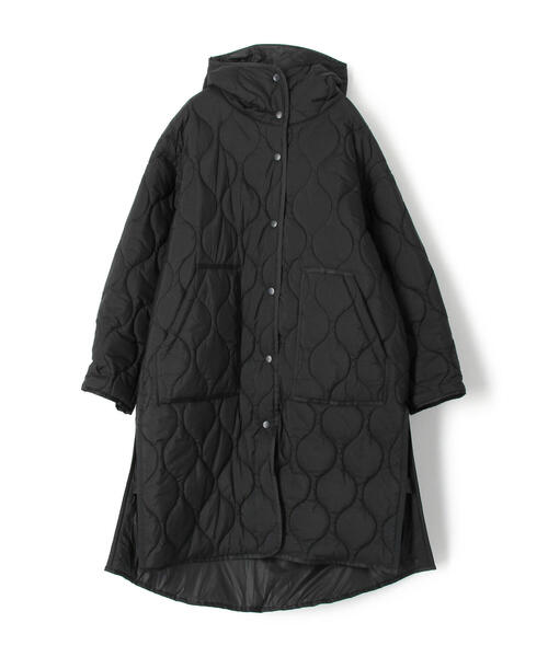 TOMORROWLAND （トゥモローランド）の「【別注】WILD THINGS×TOMORROWLAND キルティングコート（その他アウター・レディース・カーキ/ブラック・FREE）」の4枚目の写真