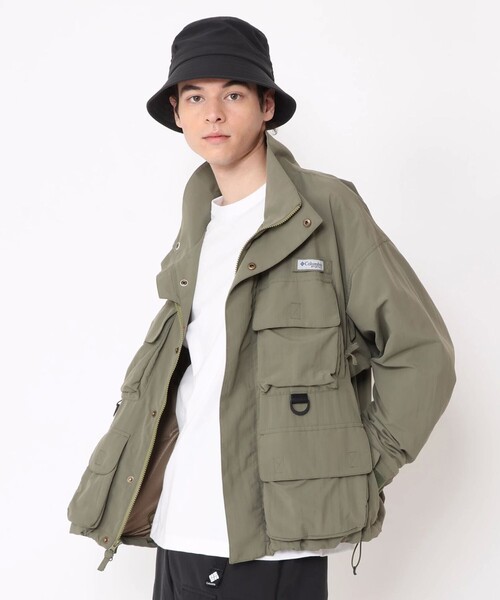 Columbia（コロンビア）の「ディスペアーベイジャケット（ブルゾン・メンズ・ブラック/ベージュ/オレンジ/グリーン・S/L/M/XL）」の9枚目の写真