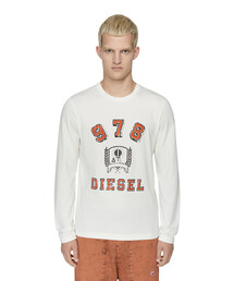 DIESEL | メンズ Tシャツ 長そで プリント(Tシャツ/カットソー)