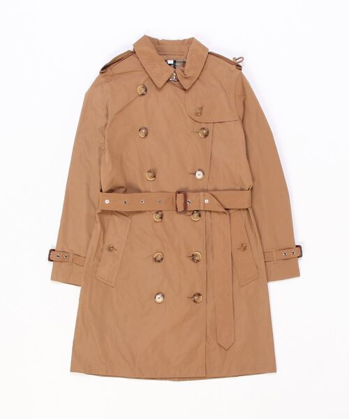 ECHELLE Liberte（エシェルリベルテ）の「BURBERRY KENSINGTON バーバリー ケンジントン デタッチャブルフード トレンチコート（トレンチコート・レディース・キャメル・6/8）」の3枚目の写真