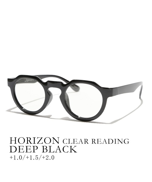 Jugaad14（ジュガードフォーティーン）の「【jugaad14】HORIZON CLEAR READING /老眼鏡（メガネ・メンズ・ブラック/ブラウン/グレー/ブラウン系/ダークブラウン/ブラウン系1/ブラック系1・度数+2.0/度数+1.0/度数+1.5）」の3枚目の写真