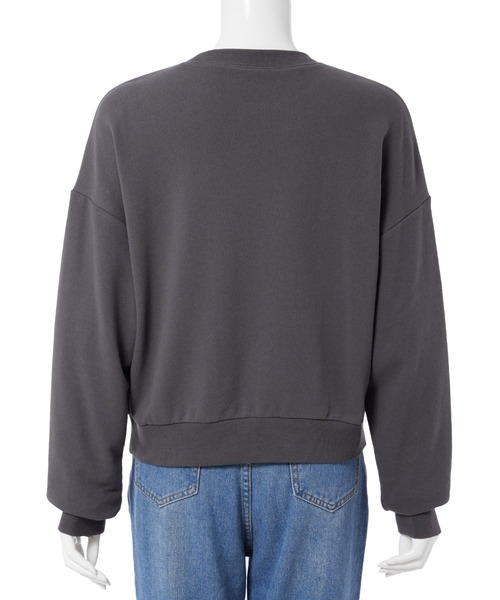 Edit Sheen（エディットシーン）の「ロゴプリントスウェットプルオーバー（スウェット・レディース・ライトグレー/チャコールグレー・M）」の17枚目の写真