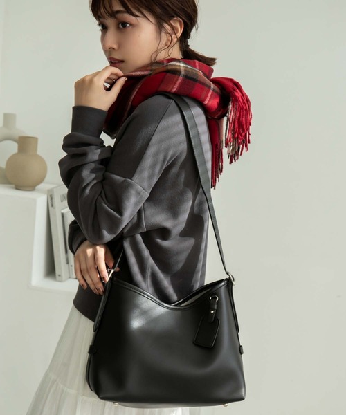 Edit Sheen（エディットシーン）の「ロゴプリントスウェットプルオーバー（スウェット・レディース・ライトグレー/チャコールグレー・M）」の16枚目の写真